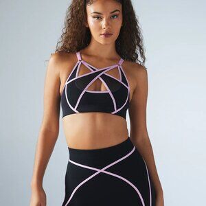 Savage X Fenty X Mesh Medium-Impact Sports Bra